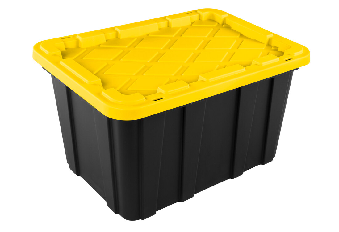 27 Gallon Black Totes